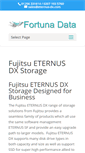 Mobile Screenshot of eternus-dx.com